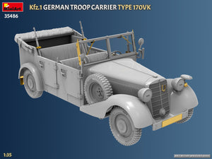 MiniArt 35486 Kfz.1 German Troop Carrier Type 170VK 1/35 – Bild 5