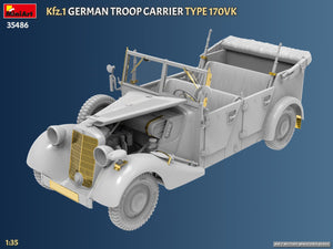 MiniArt 35486 Kfz.1 German Troop Carrier Type 170VK 1/35 – Bild 6