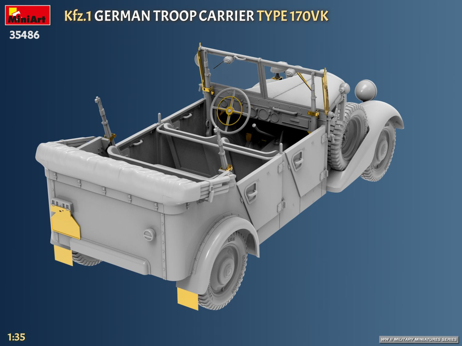 MiniArt 35486 Kfz.1 German Troop Carrier Type 170VK 1/35 – Bild 8
