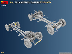 MiniArt 35486 Kfz.1 German Troop Carrier Type 170VK 1/35 – Bild 11