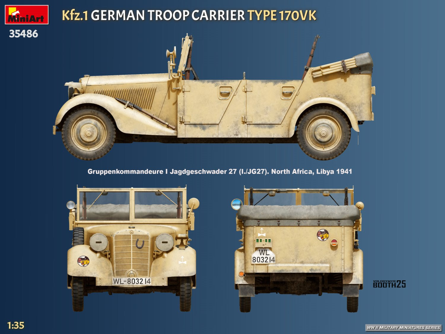 MiniArt 35486 Kfz.1 German Troop Carrier Type 170VK 1/35 – Bild 13