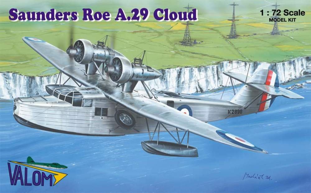 Valom 72067 Saunders Roa A.29 Cloud 1/72