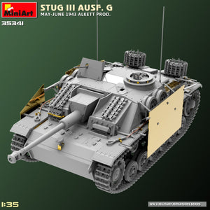 MiniArt 35341 STUG III AUSF. G MAY-JUNE 1943 ALKETT PROD. 1/35 – imagen 8