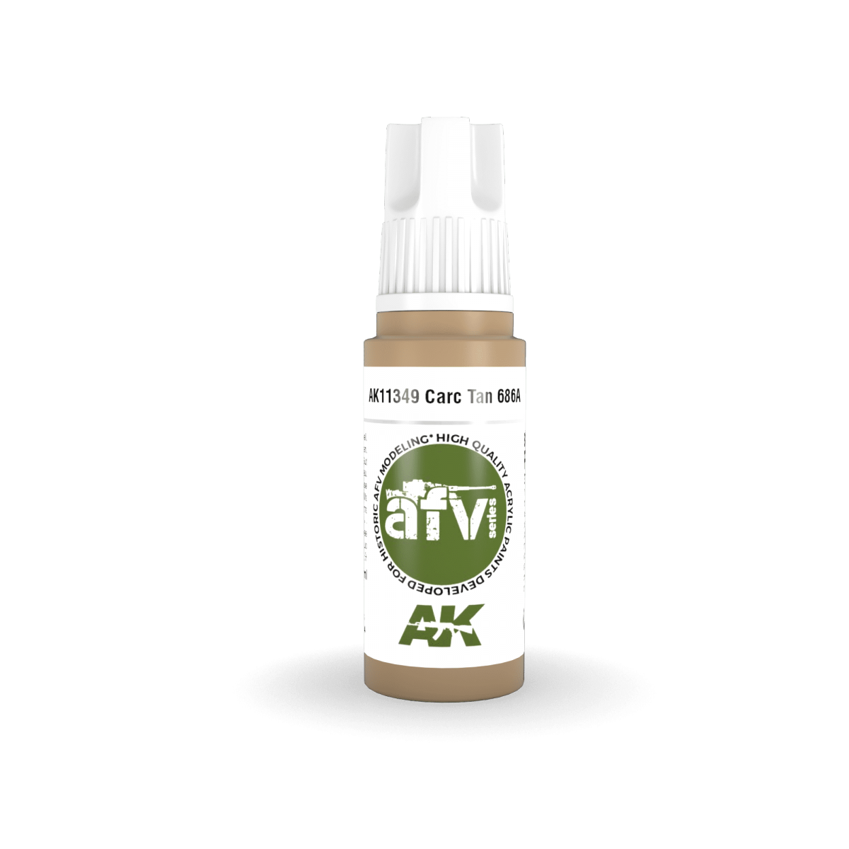 AK Interactive AK11349 CARC Tan 686A (FS33446) 17ml – image 2