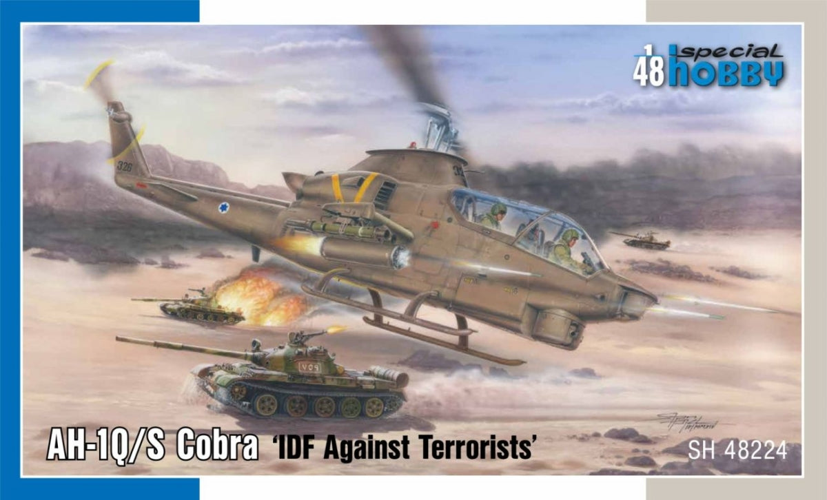 Special Hobby 48224 AH-1Q/S Cobra ‘IDF Against Terrorists’ 1/48 – immagine 2