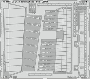 Eduard 481168 Do 217K landing flaps ICM 1/48