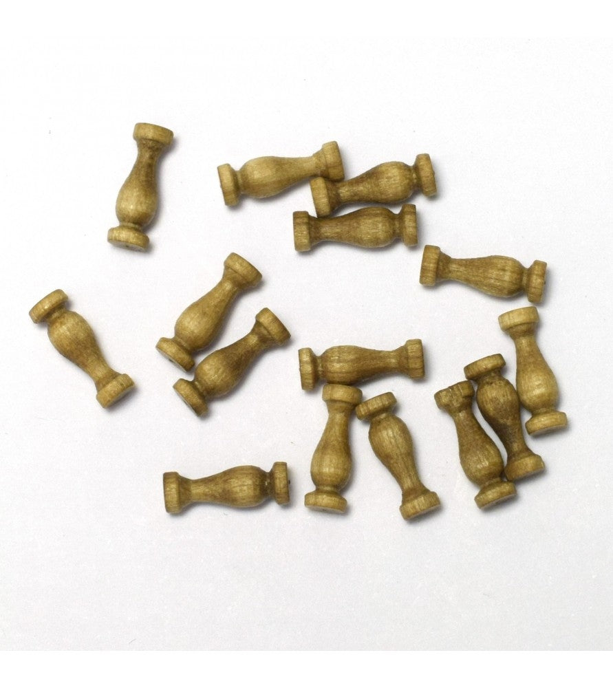 ARTESANIA LATINA 8542 Tralki drewniane 10 mm - 15 sztuk