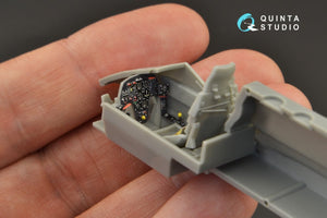 Quinta Studio QD48271 Hs 129B-2 3D-Printed &amp;amp; coloured Interior on decal paper (Hasegawa) 1/48 – immagine 6