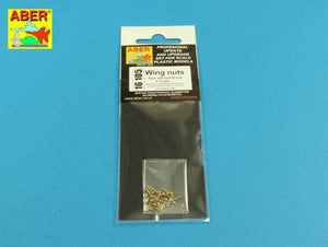 Aber 16105 Wing nuts with turned bolt x 12 pcs. 1/16 – image 4