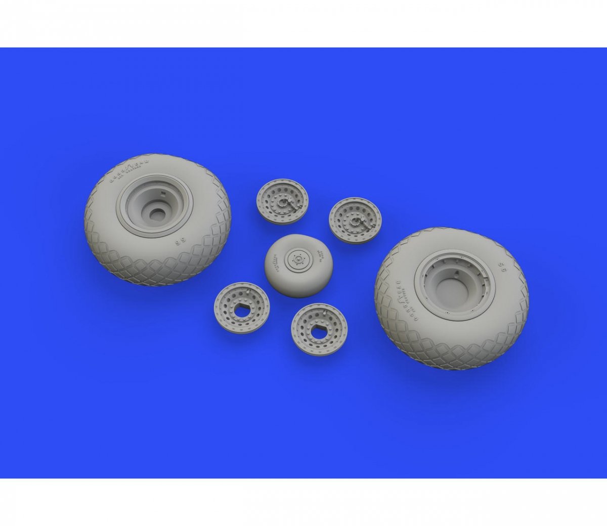 Eduard 648529 B-17 wheels HKM 1/48 HK MODELS – Bild 3