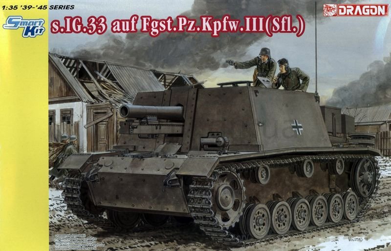 Dragon 6713 s.I.G.33 auf Fgst.Pz.Kpfw.III 1/35
