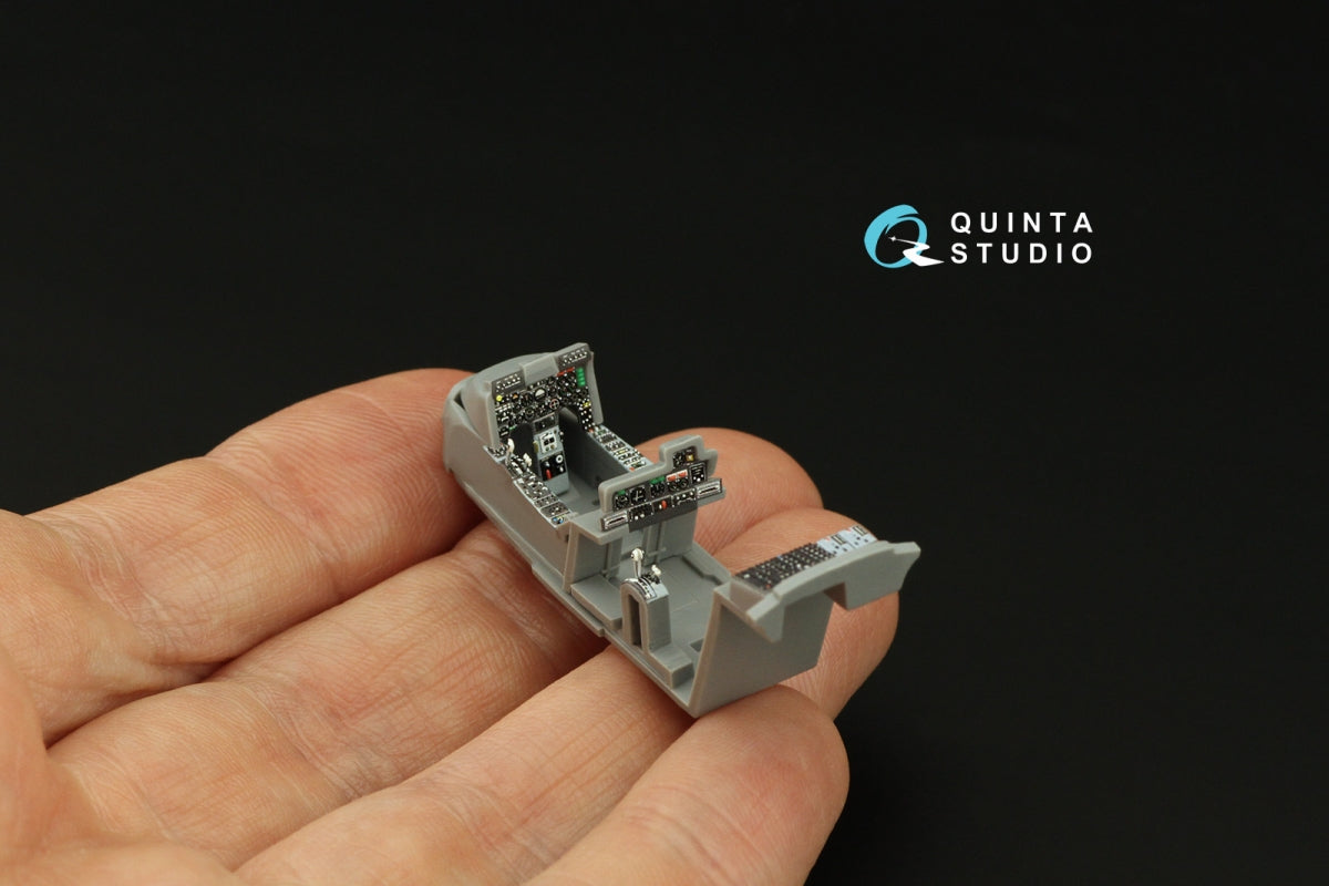 Quinta Studio QD72107 OV-10A Bronco 3D-Printed &amp;amp; coloured Interior on decal paper (ICM) 1/72 – immagine 10