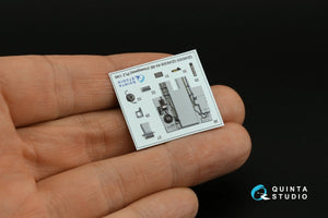 Quinta Studio QD48305 AV-8B Early 3D-Printed &amp;amp; coloured Interior on decal paper (Hasegawa) 1/48 – immagine 7