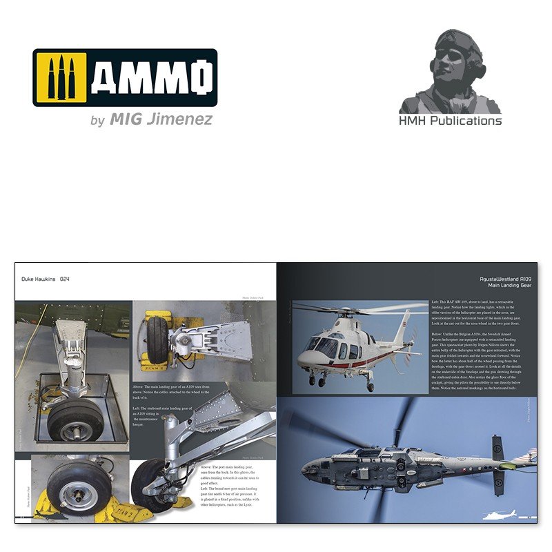HMH Publications DH-024 Agusta Westland A109 &amp;amp; the Belgian Air Force A109 Display Team ( English version ) – immagine 4
