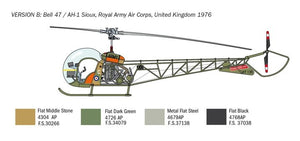 Italeri 2820 OH-13 Sioux 1/48 – image 3