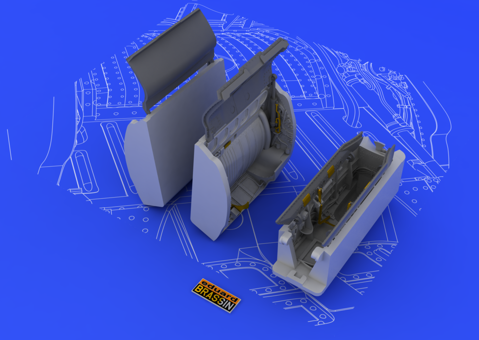 Puits de roues Eduard 648049 MiG-21 1/48 (EDUARD)