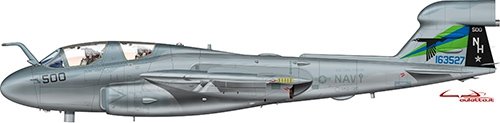 Italeri 2698 Grumman EA-6B Prowler 1/48 – imagen 3