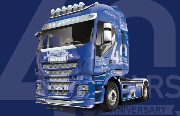 Italeri 3919 IVECO HI-WAY 40th ANNIVERS. ShowTrucks 1/24