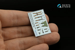 Quinta Studio QD48344 Sea Harrier FA.2 3D-Printed &amp;amp; coloured Interior on decal paper (Kinetic) 1/48 – imagen 6