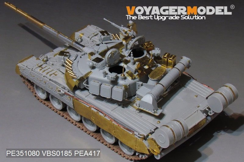 Voyager Model PE351080 Modern Russian T-80UK Main Battle Tank (smoke discharger include) For TRUMPER 09578 1/35 – immagine 4