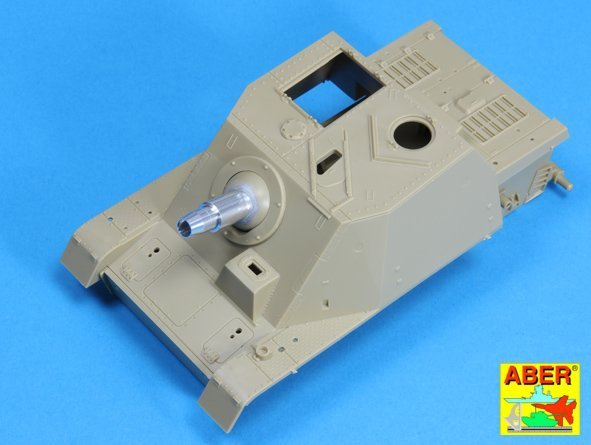 Canon Aber 35L-123 allemand de 15 cm StuH 43 pour Stu.Pz. IV BRUMBAR moyen/tardif (1/35) – image 5