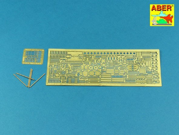 Aber 35259 Sd.Kfz.18 Pz.Kpfw.VI Ausf.E Tiger I (s.PzAbt. 501 in Tunisia) 1/35