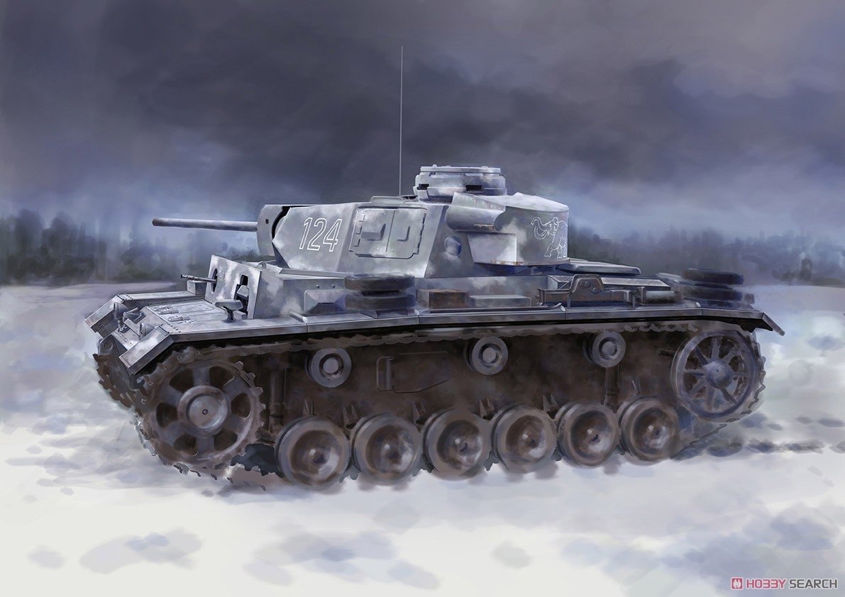 Dragon 6957 Pz.Kpfw.III Ausf.L s.Pz.Abt.502 Leningrad 1942 1/35 – immagine 2