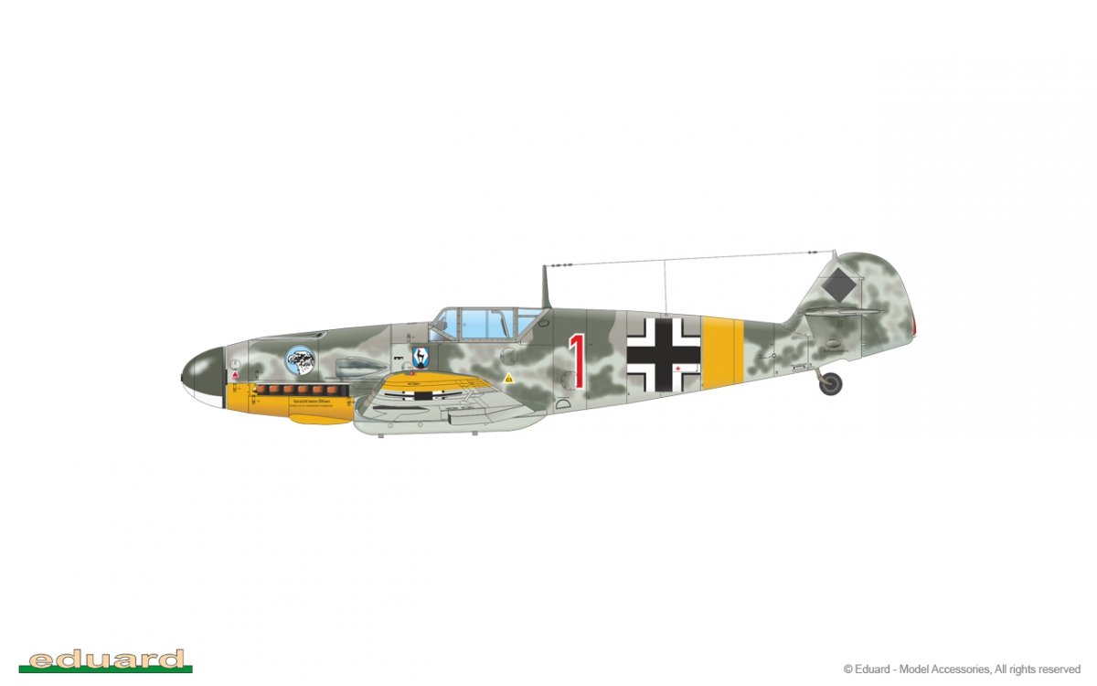 Eduard 82115 Bf 109F-2 1/48 – immagine 9
