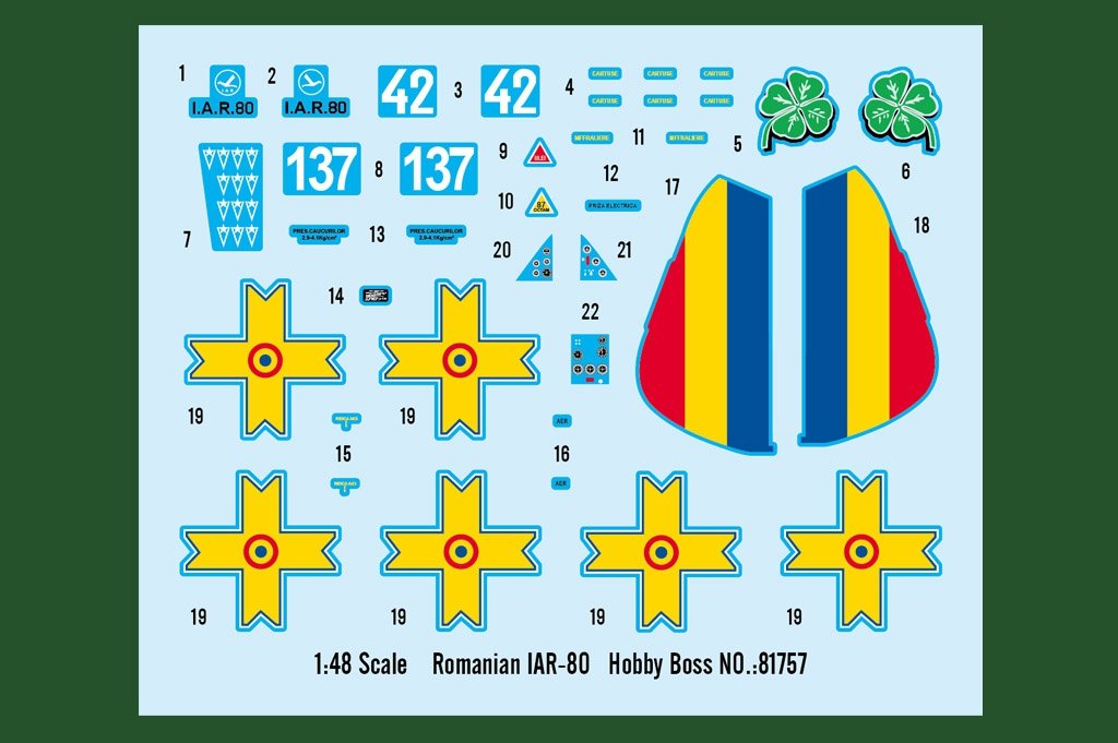 Hobby Boss 81757 Romanian IAR-80 1/48 – imagen 4
