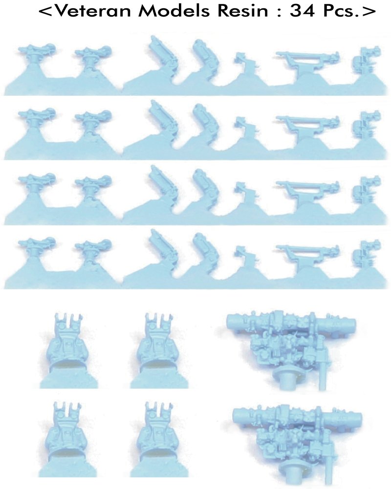 Pontos 35033F1 ADMIRAL GRAF SPEE 1939 Detail Up Set 1/350 – zdjęcie 12