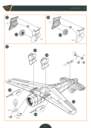 Hélice transparente ! Kit avancé CP4804 H-75N Hawk 1/48 – image 33