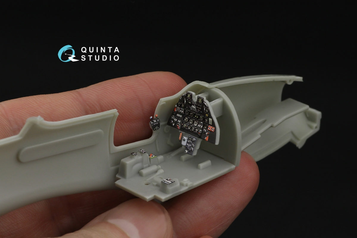 Intérieur imprimé en 3D et coloré sur papier décalcomanie Quinta Studio QD48562 P-63C/E Kingcobra (Dora Wings/AMG) 1/48 – image 10