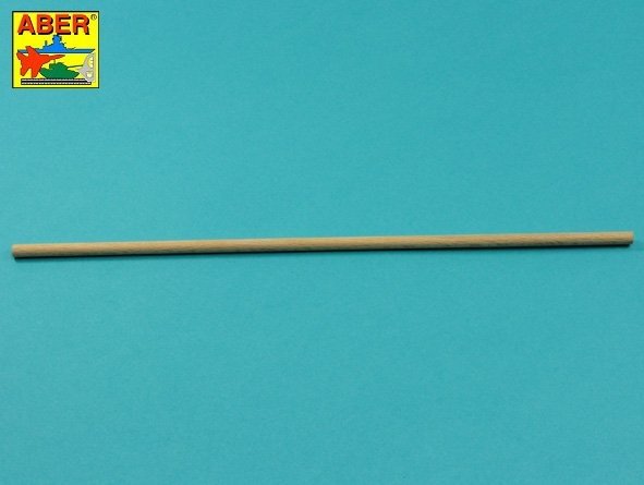 Tiges en bois Aber WR5, longueur 0,5 mm, 245 mm x 6 pièces.