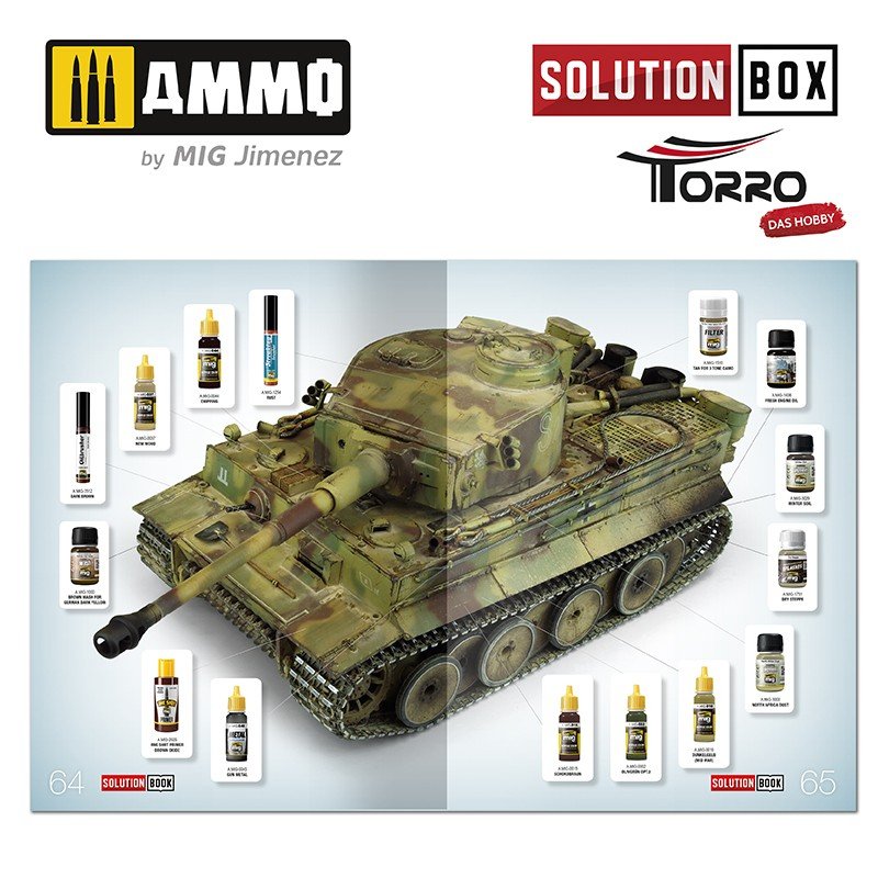 AMMO of Mig Jimenez 2414300001 How to paint WWII German Tanks - Solution Book – immagine 10