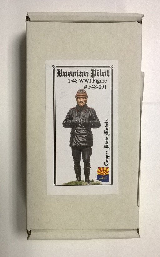 Copper State Models F48-001 Russian WWI Pilot 1/48