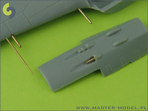 Master AM-72-012 Fw 190 A2 - A5 armament set (MG 17, MG FF, MG 151 barrel tips) &amp;amp; Pitot Tube – immagine 3