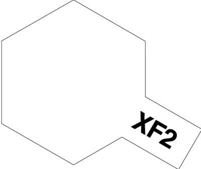 Tamiya XF2 Flat White (81702) Acrylic paint 10ml – immagine 3