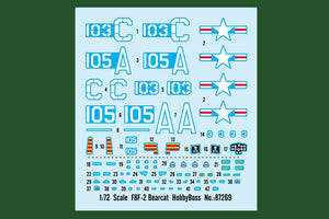 Hobby Boss 87269 F8F-2 Bearcat 1/72 – immagine 3