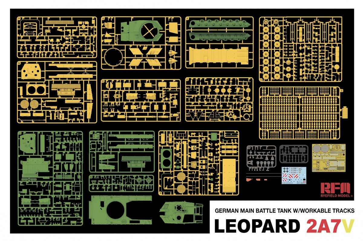 Rye Field Model 5109 Leopard 2A7V 1/35 – immagine 6
