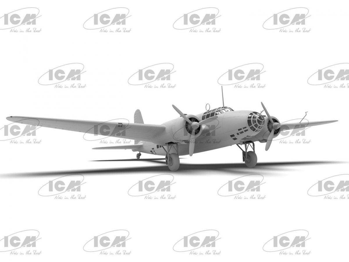 ICM 48195 Ki-21-Ib &amp;quot;Sally&amp;quot;, Japanese Heavy Bomber 1/48 – zdjęcie 5