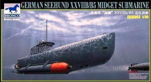 Bronco CB35053 German Seehund XXVIIB/B5 Midget Submarine 1/35