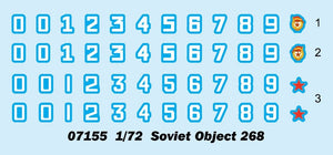 Trumpeter 07155 Soviet Object 268 1/72 – imagen 3