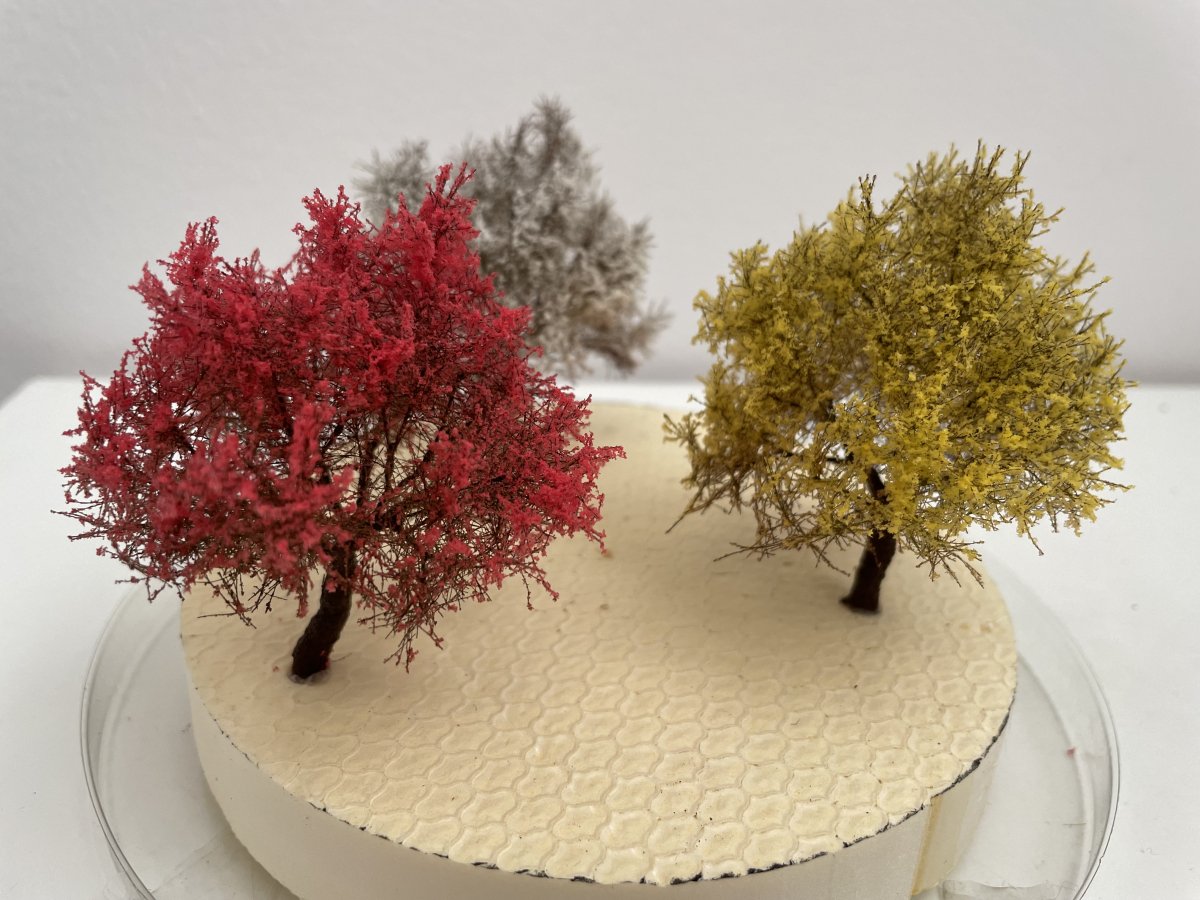 FREON DW2 Kwitnące drzewa - zestaw 3 sztuki / Flowering trees - set of 3 pieces – immagine 7