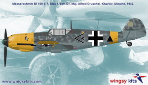 Wingsy Kits D5-11 German WWII Fighter MESSERSCHMITT Bf 109 E-7 1/48 – imagen 4