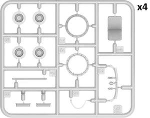 MiniArt 40003 SPHERICAL FIGHTING VEHICLE. TsAMO PROJECT. INTERIOR KIT 1/35 – immagine 11