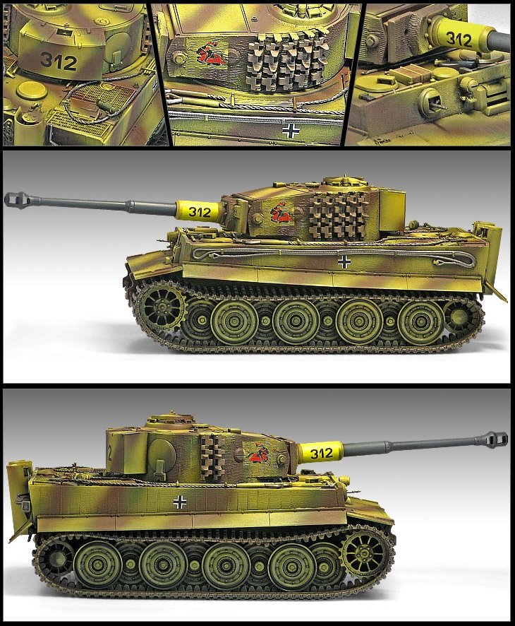 Academy 13314 GERMAN TIGER I Ver.LATE 1/35 – Bild 2