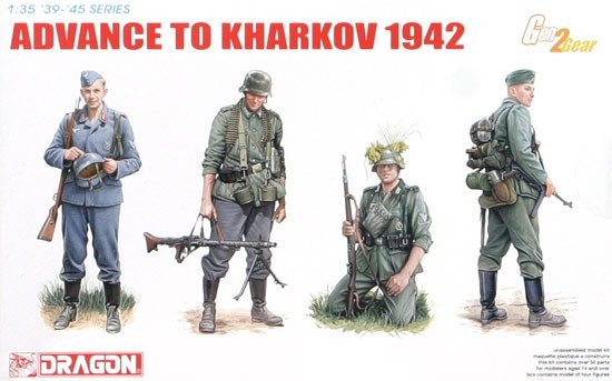 Dragon 6656 Avance vers Kharkov (1/35)