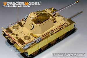 Voyager Model PE35755 WWII German Panther A/G Pz.Rgt.26 Basic（For TAMIYA 35170/35174）1/35 – immagine 3