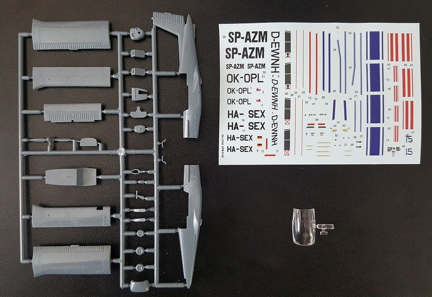 Kovozavody Prostejov KPM0142 Zlin Z-142 1/72 – immagine 3