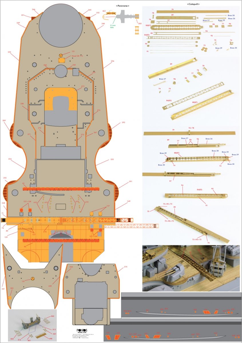 Pontos 27001F1 BISMARCK 1941 Detail Up Set Advanced 1/200 – Bild 28